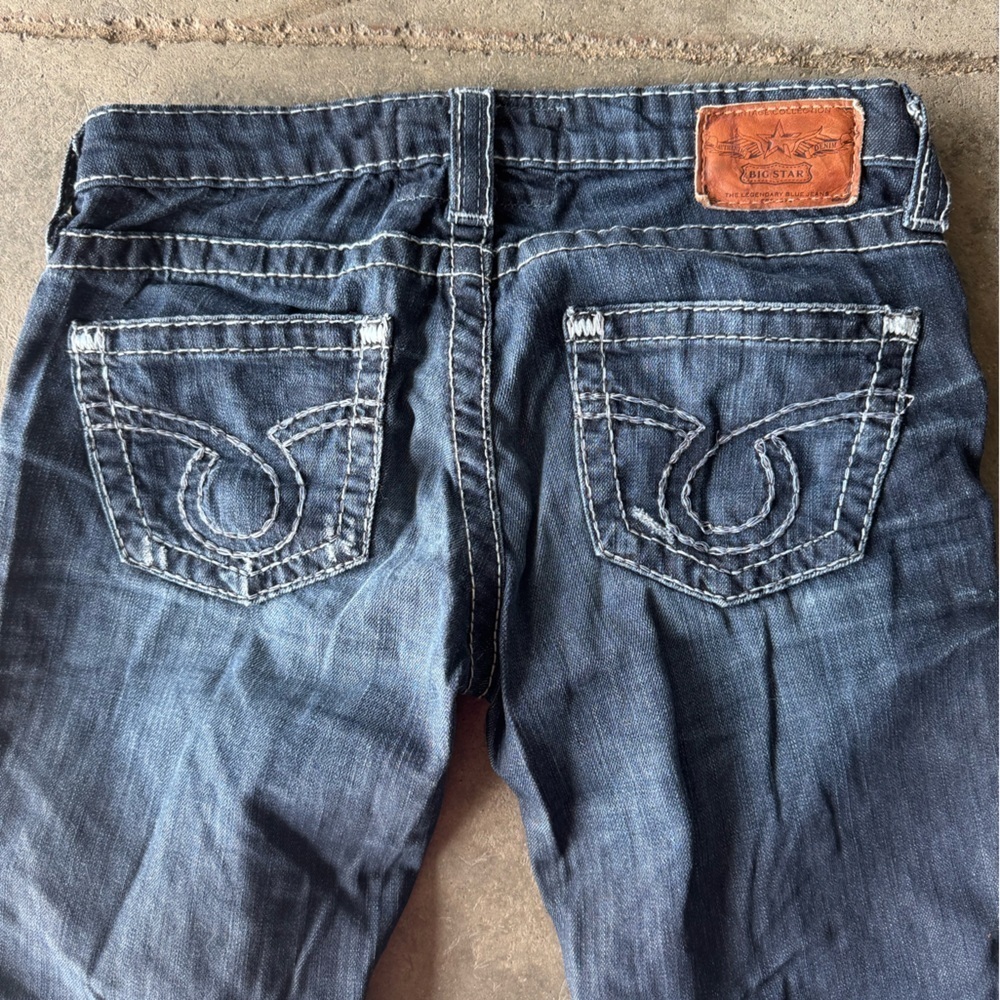 Big Star cropped denim size 27